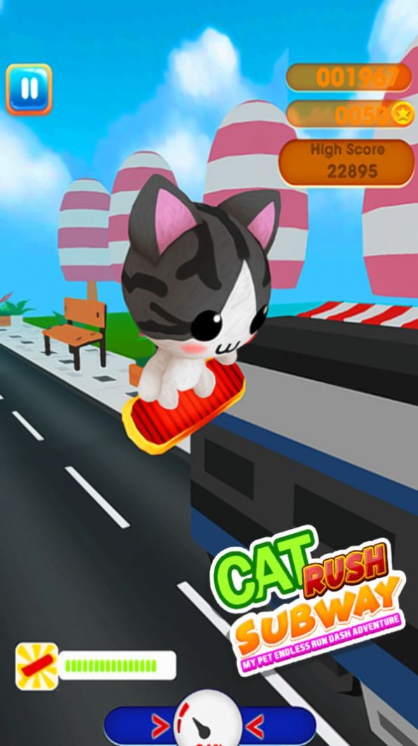卡通猫无尽酷跑安卓版 V3.0