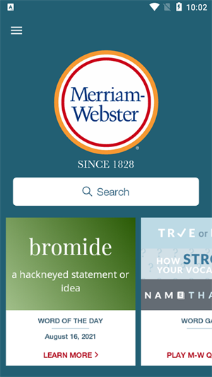 Merriam Webster词典安卓手机版 V7.2