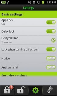程序锁安卓官方版 V4.1.2
