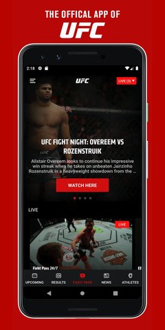 UFC直播安卓官方正版 V4.1.2